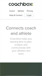 Mobile Screenshot of mycoachbox.com